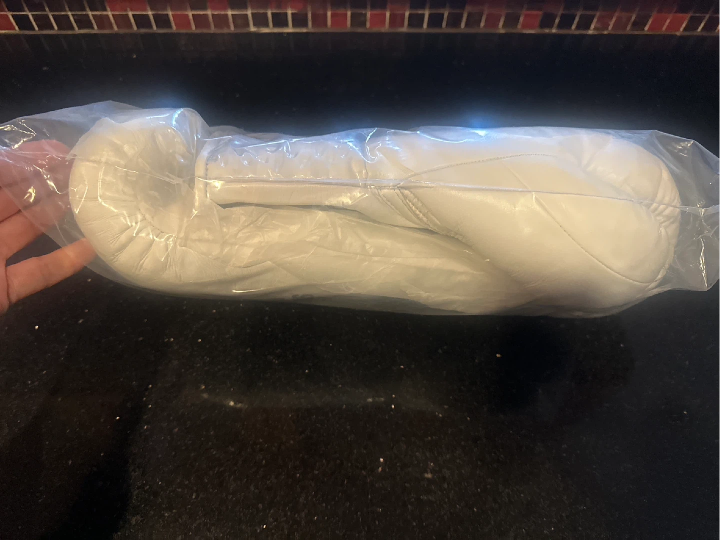 Adidas White Boxing Gloves - New - photo 3
