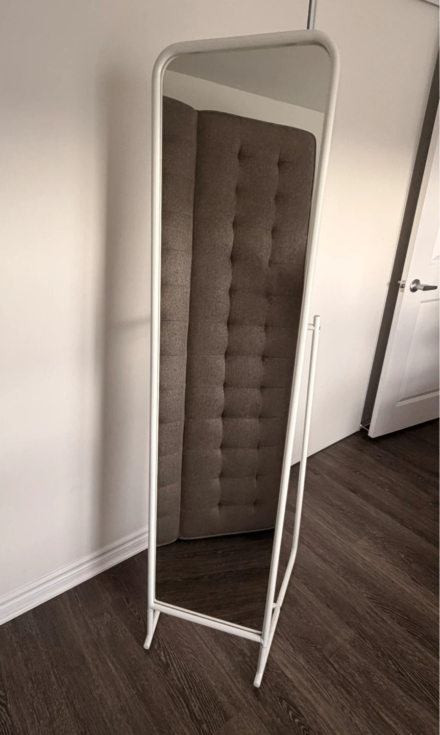 IKEA Knapper Standing Mirror - White