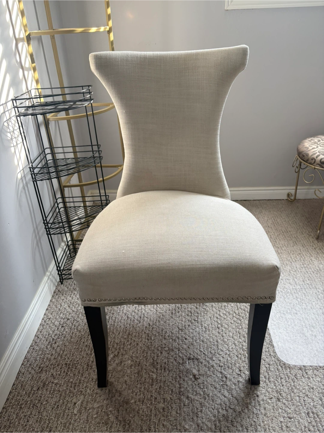 Elegant Accent Chair - Beige