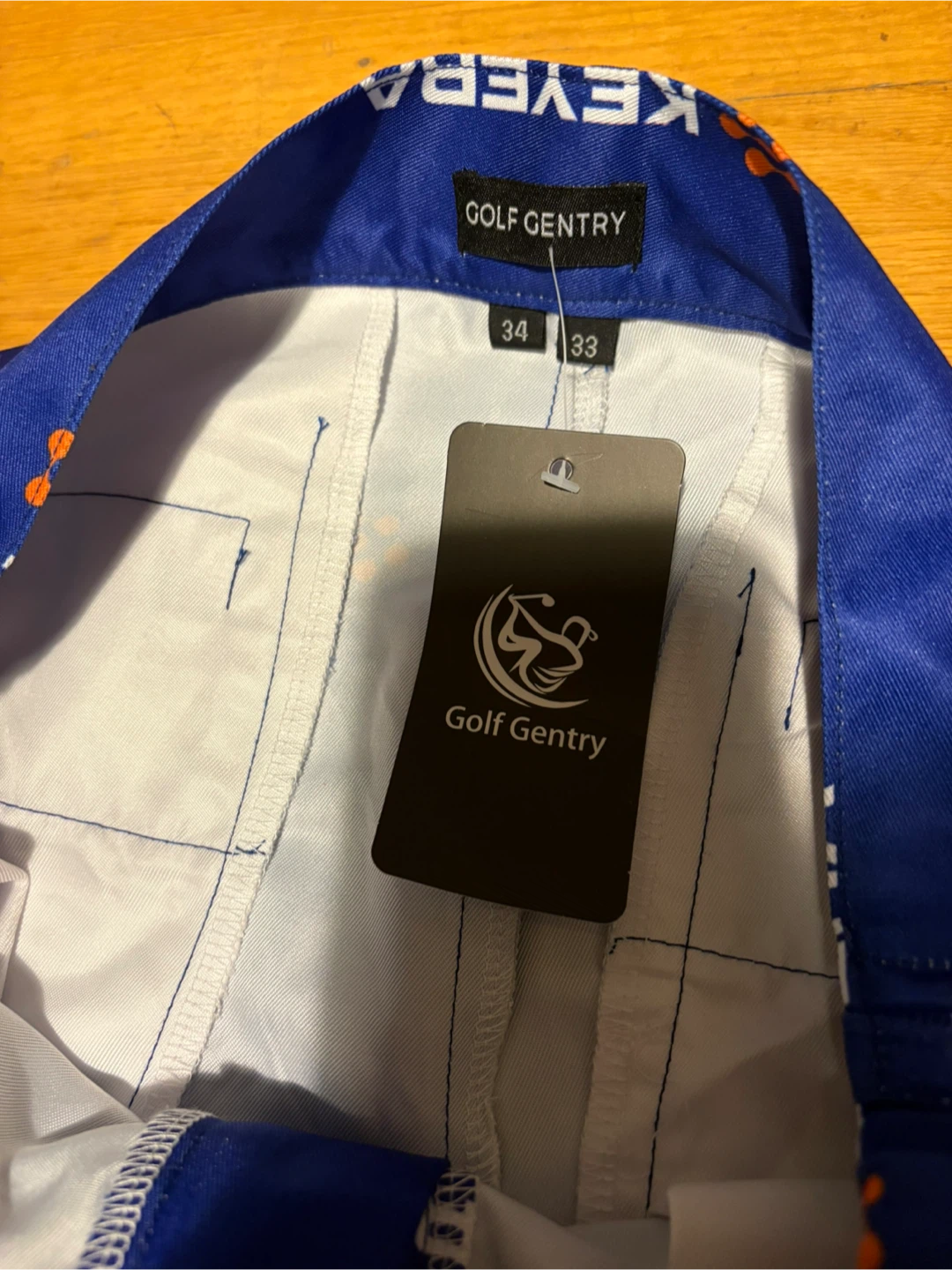 Golf Gentry KEYERA Blue Pants Size 33-36 - photo 3