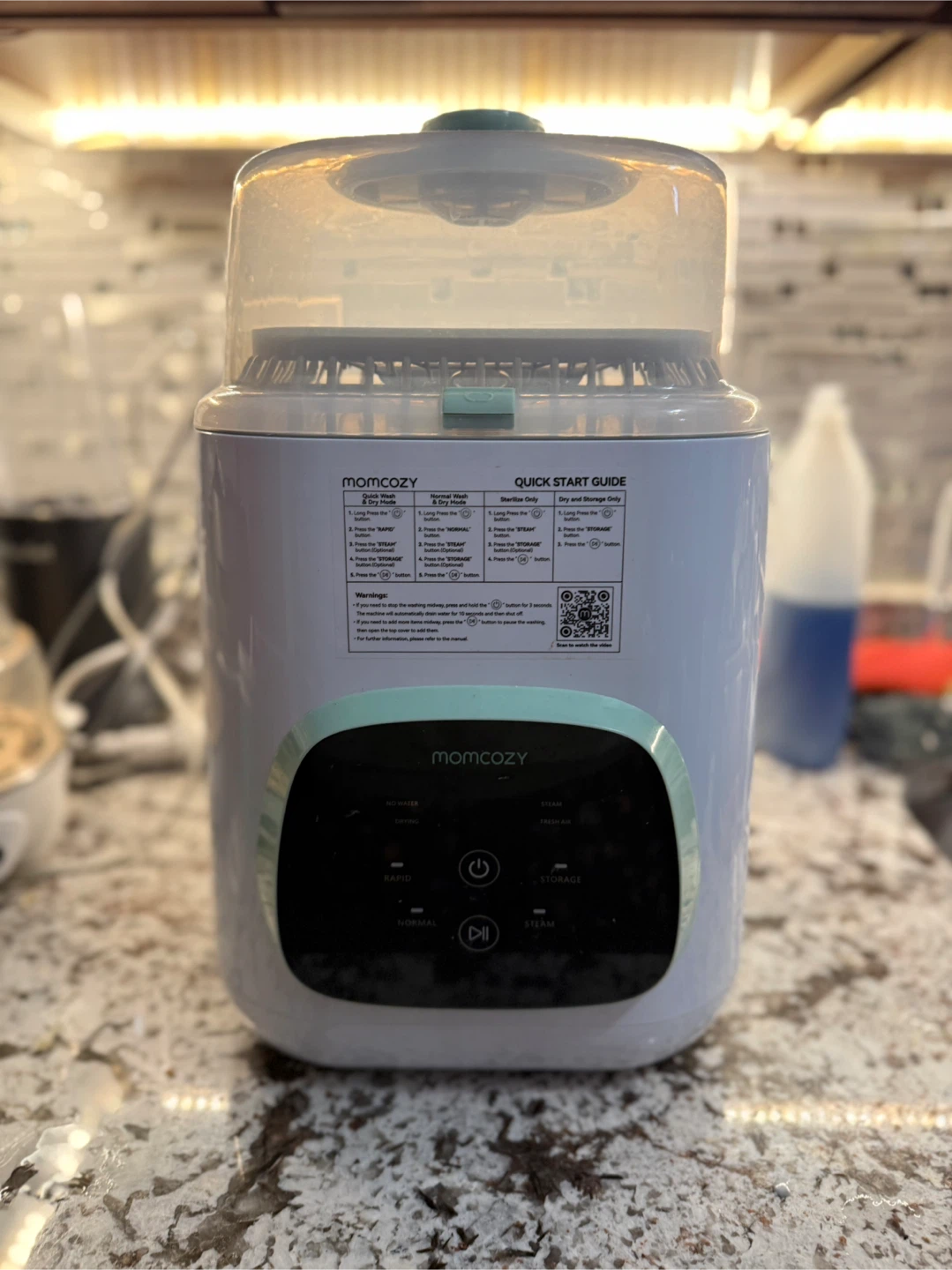 Momcozy Baby Bottle Sterilizer and Dryer