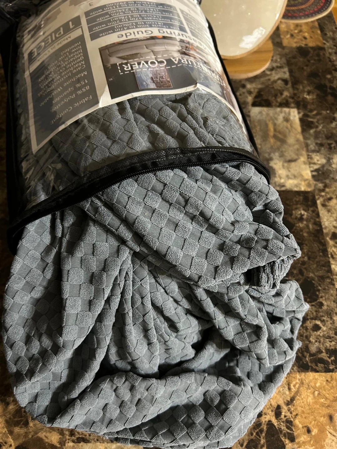 Brand NEW-ZNSAYOTX Gray Sofa Cover - photo 2