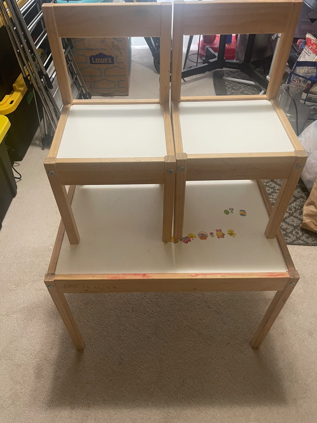 IKEA Kids Table and Chairs Set - photo 2
