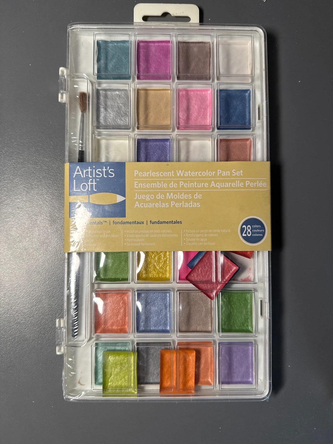 Artist's Loft Pearlescent Watercolor Pan Set - photo 2