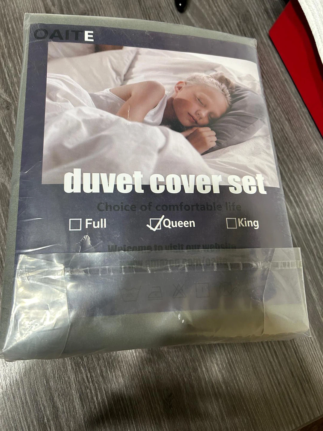 New -OAITE Queen Duvet Cover Set - photo 2