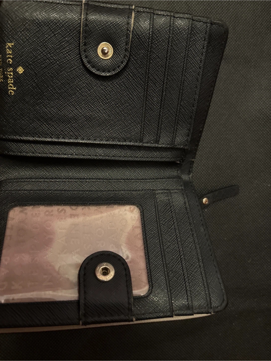 Kate Spade Black & Beige Wallet - photo 3