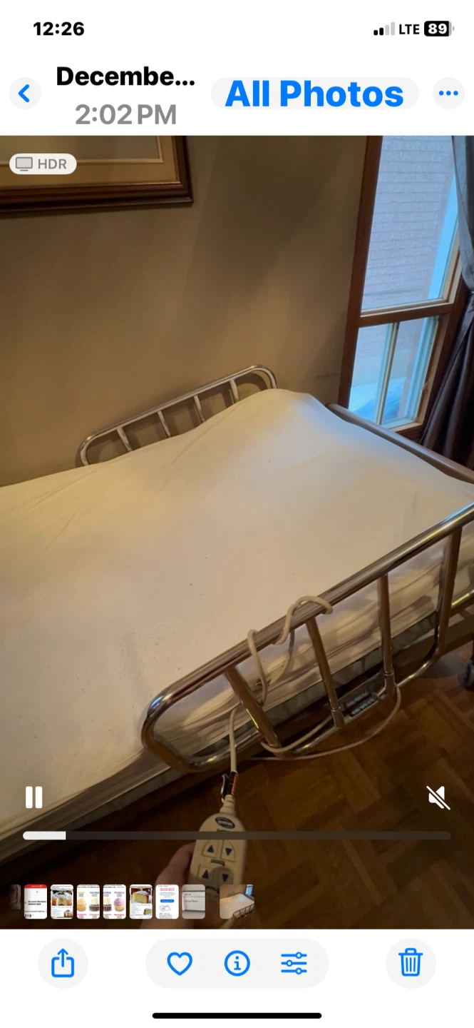 Adjustable Electric Hospital Bed