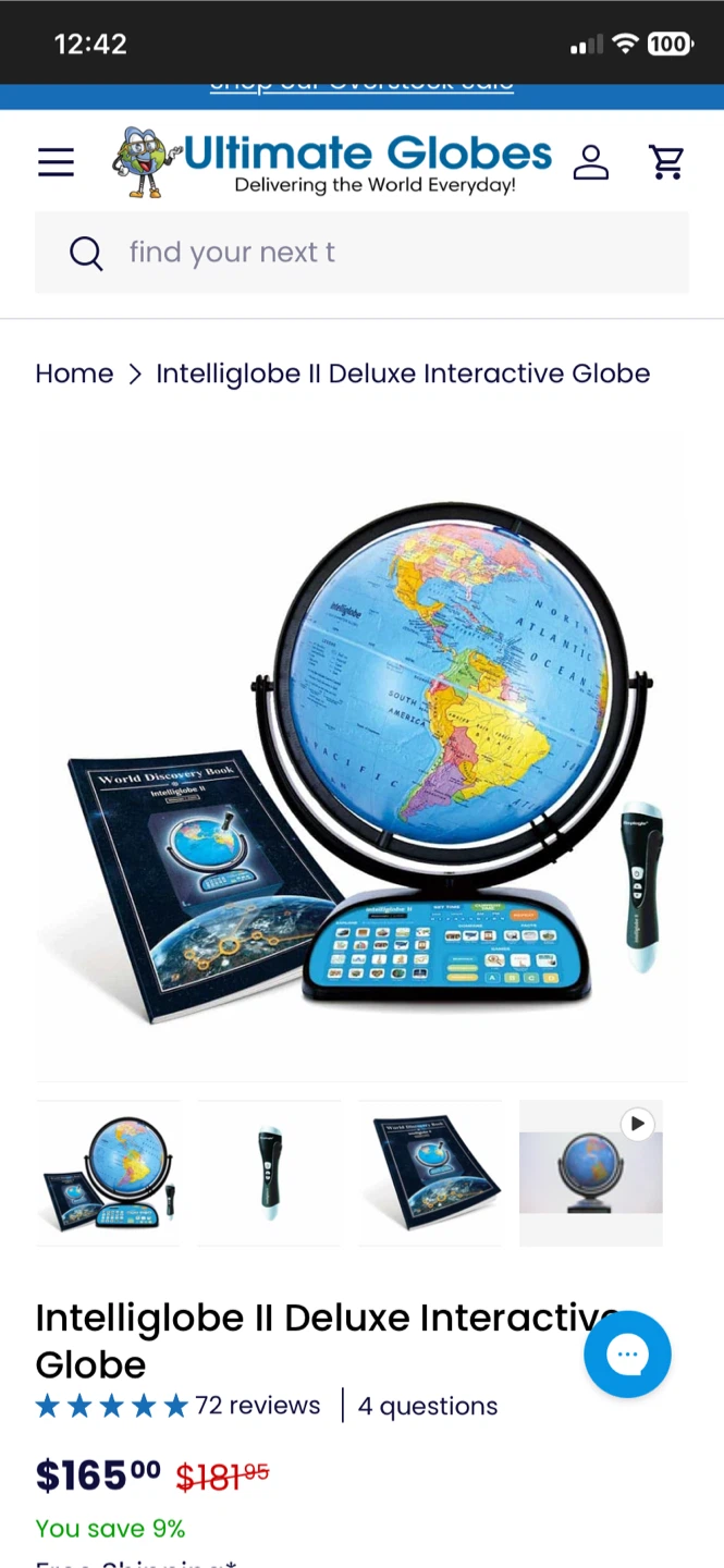 Replogle Intelliglobe II Deluxe Interactive Globe - photo 5