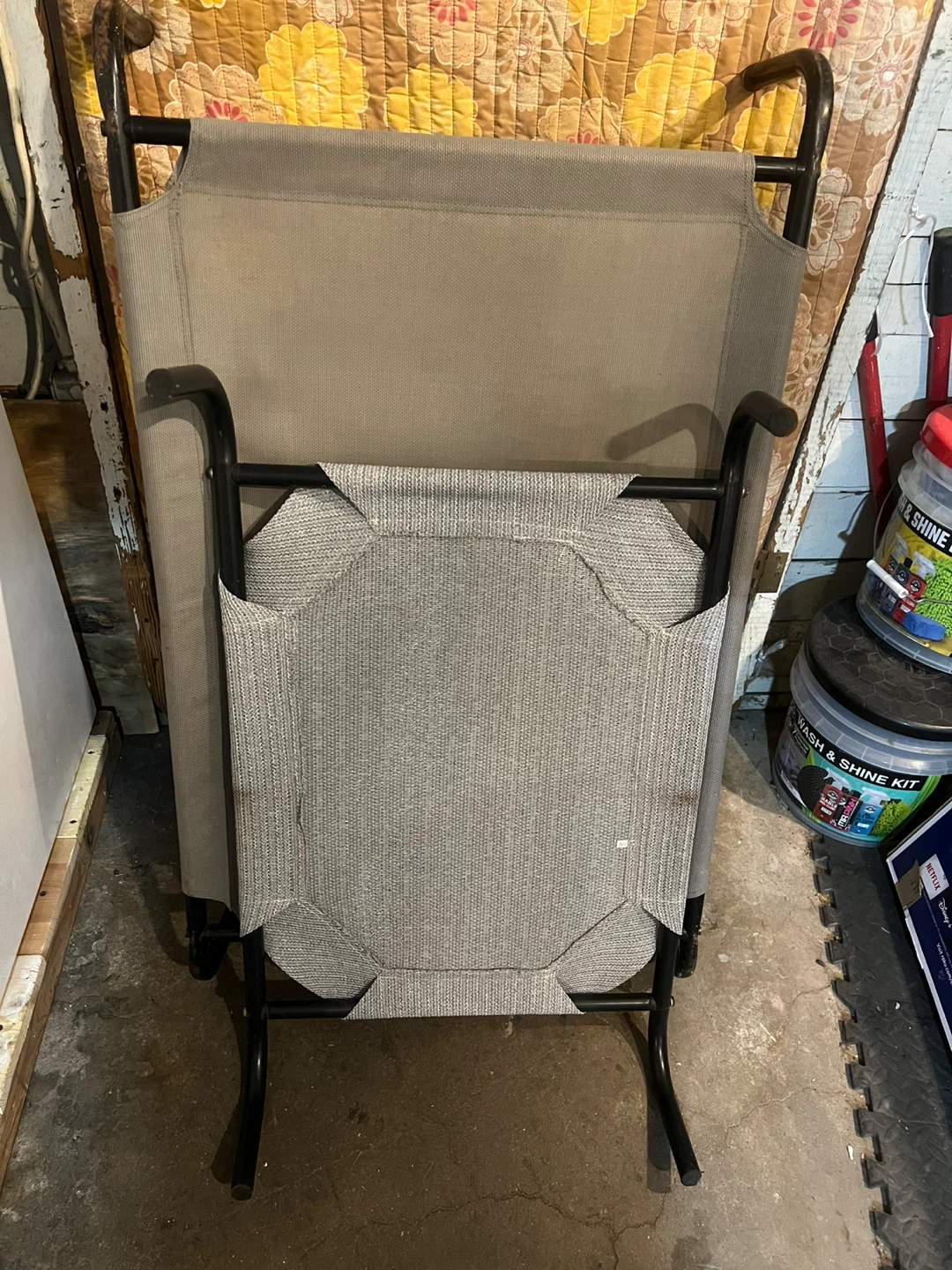 Elevated Pet Bed - Gray - photo 2