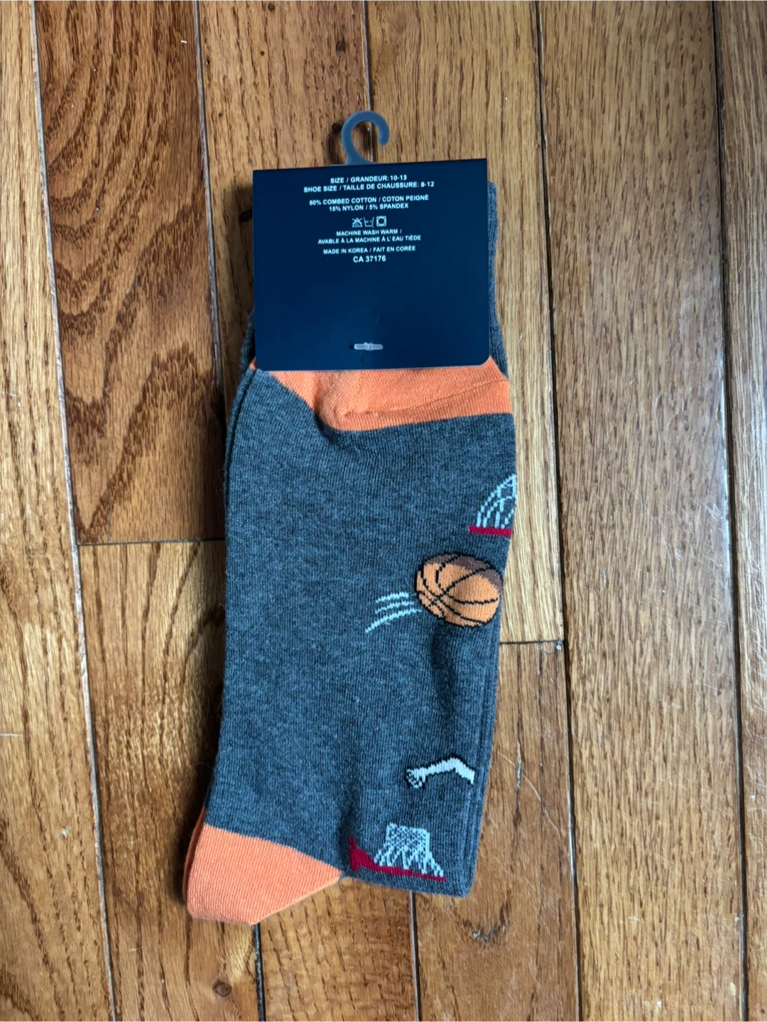 🧡 Crazy Toes Basketball Socks Size 10-13 - photo 2