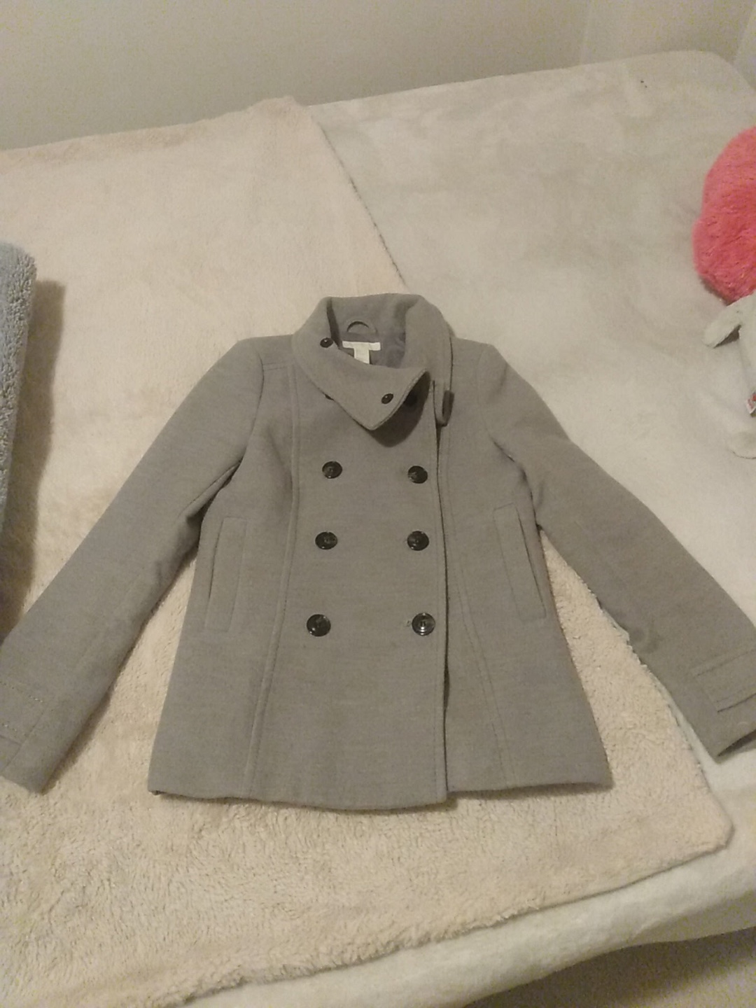 H&M Double-Breasted Pea Coat