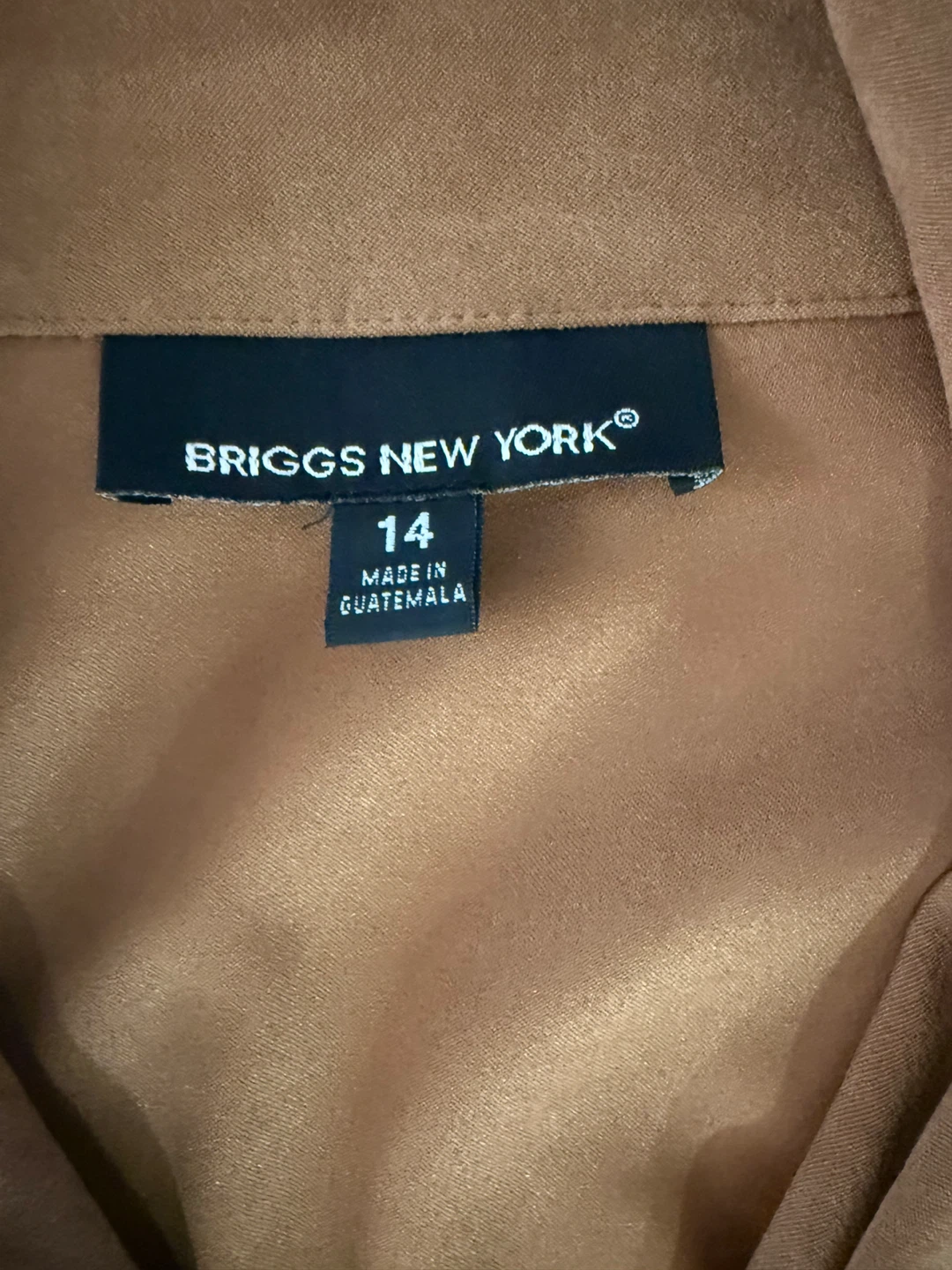 Briggs New York Brown Jacket - Size 14 - photo 2