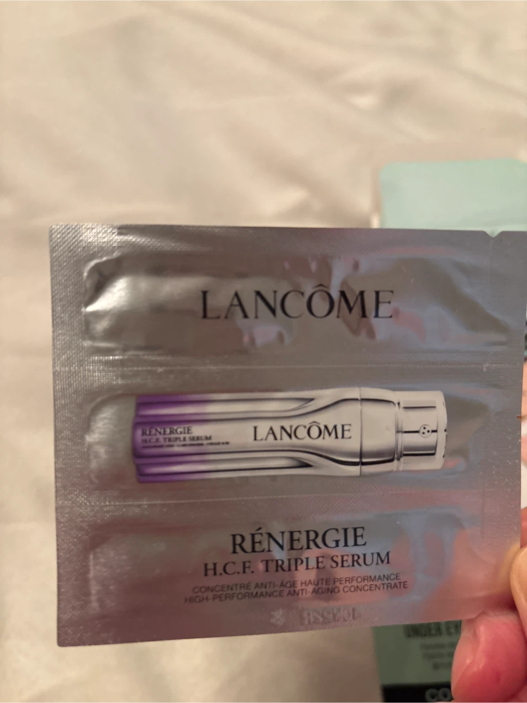 🧡 Lancôme Rénergie H.C.F. Triple Serum Sample - photo 2