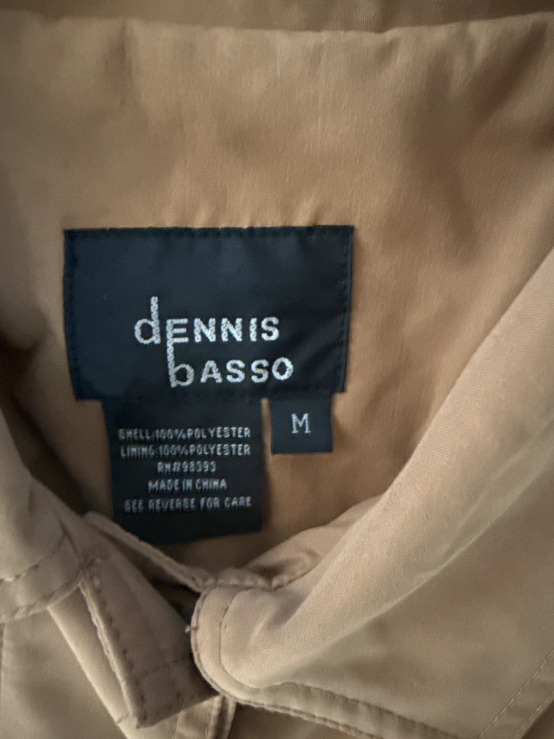 Dennis Basso Tan Jacket - Size M - photo 2