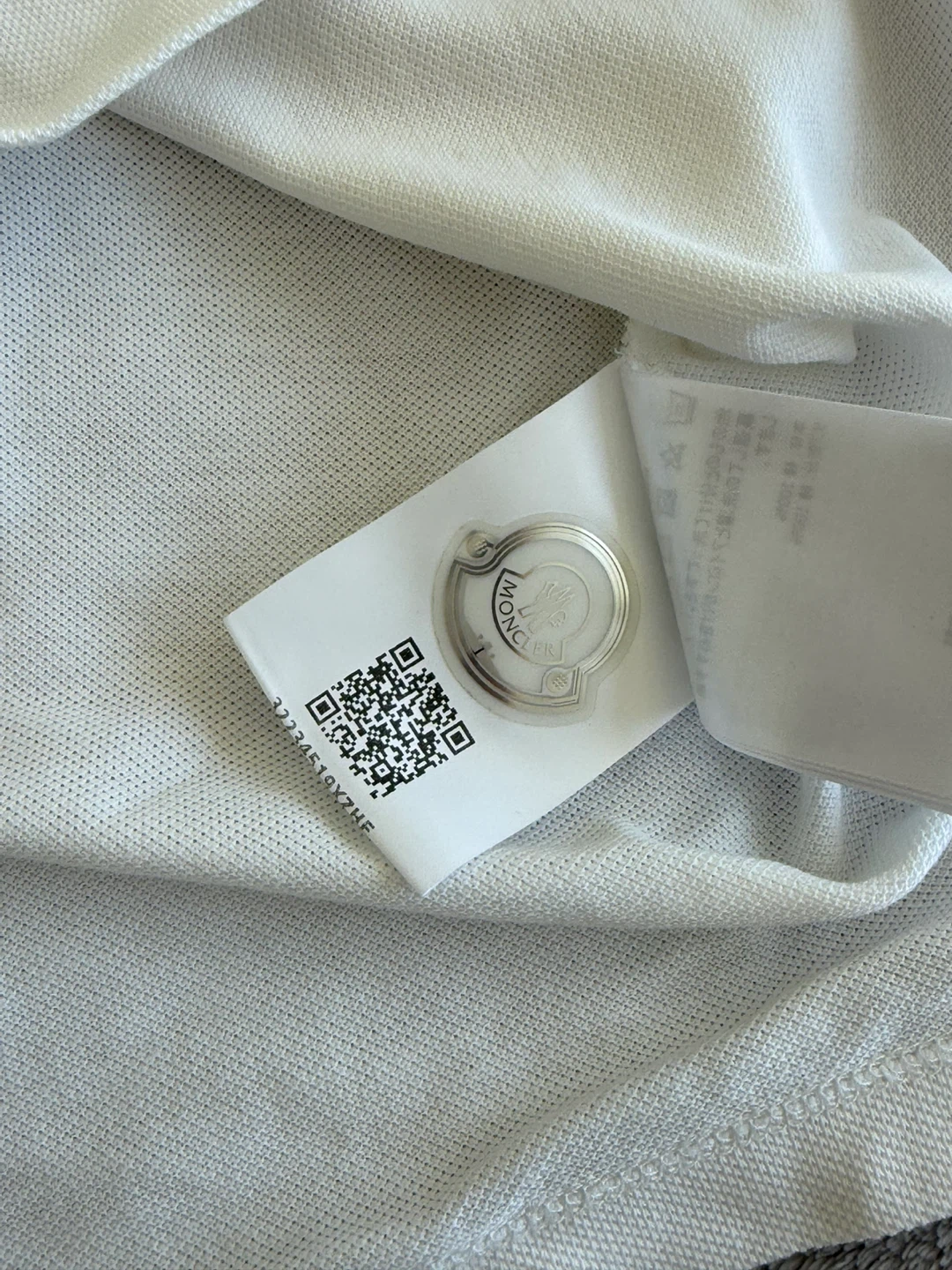 Moncler Stripe-Sleeve Cotton-Piqué Polo Shirt Men. - photo 4