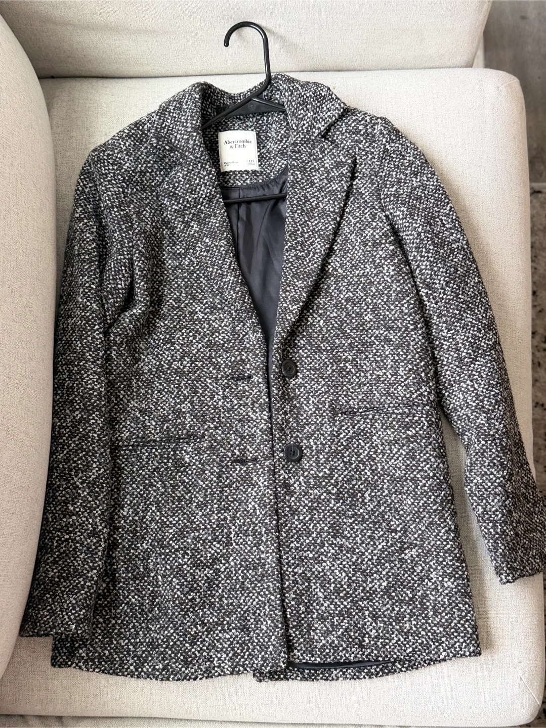 Abercrombie & Fitch Tweed Blazer - Size XXS - photo 2