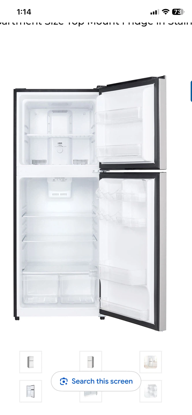 Danby 11.6 cu. ft. Apartment Fridge - photo 3