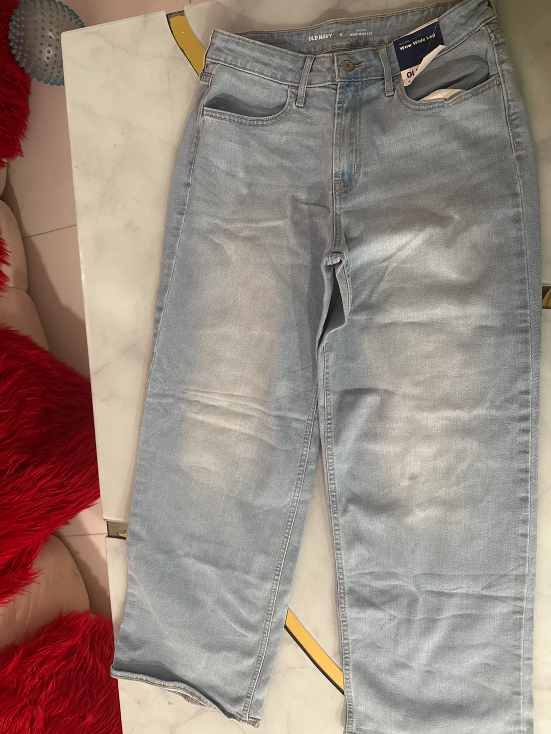Old Navy Wow Wide Leg Jeans - Size 6