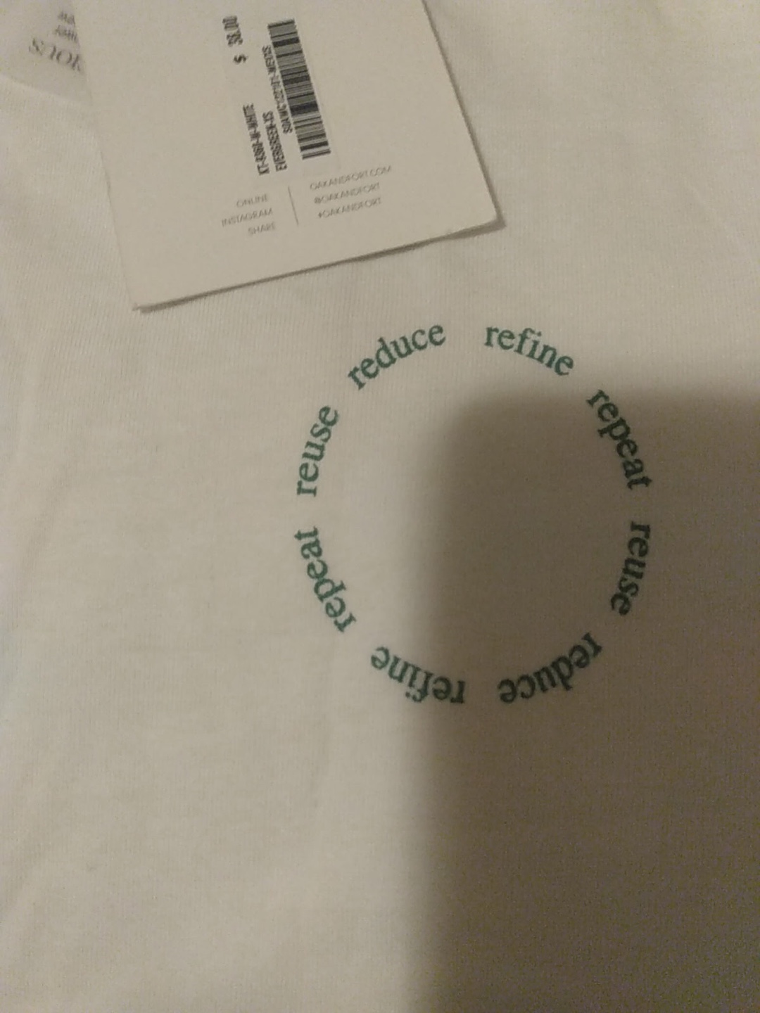 Oak Refined White T-Shirt - photo 4