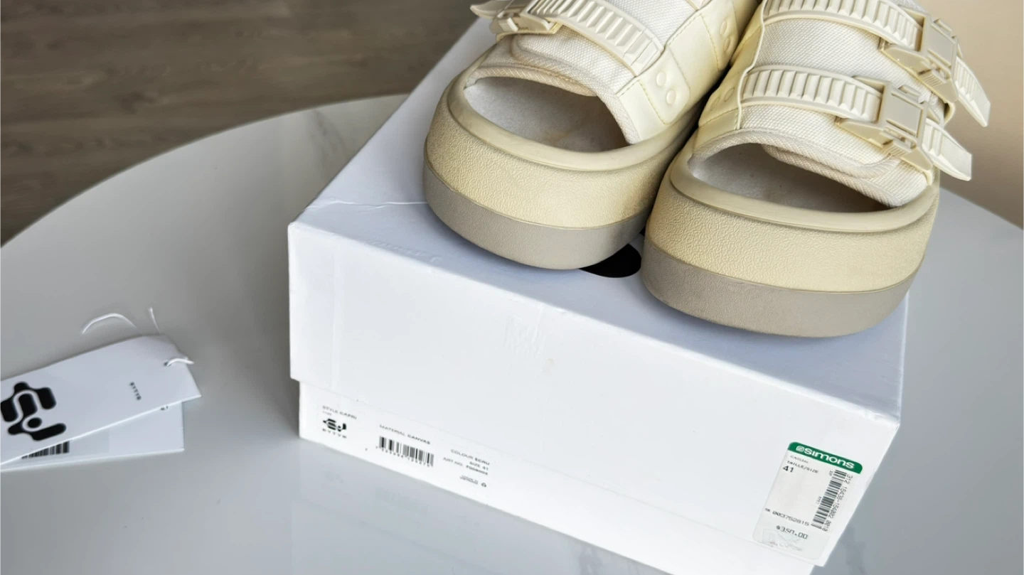 EYTYS  Off-White Capri Sandals - photo 2