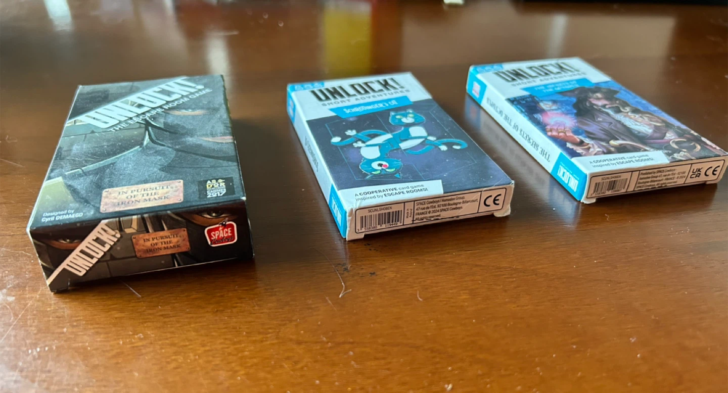 Unlock! Escape Room Card Games - Set of 3 - photo 2