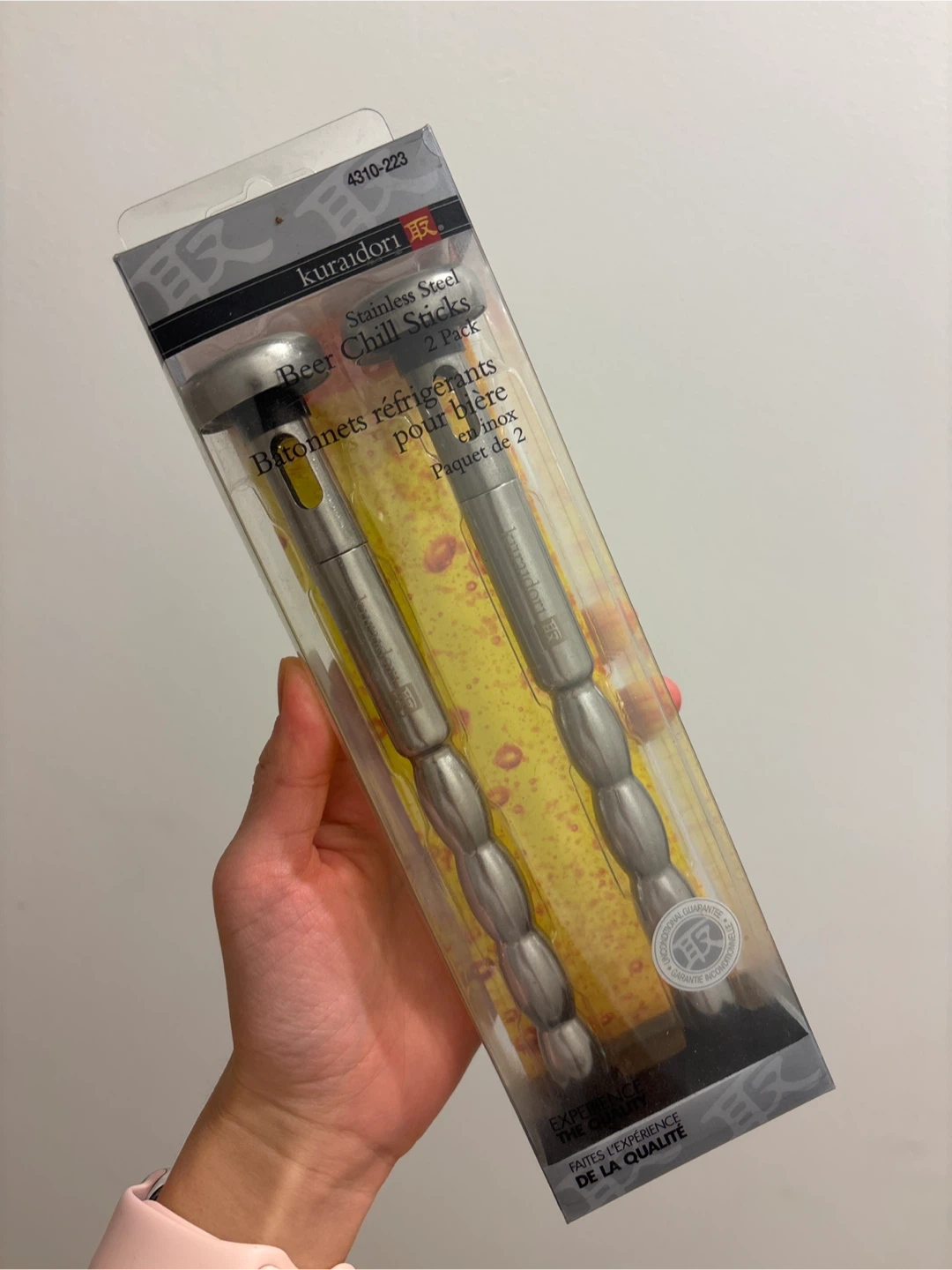 Kuraidori Stainless Steel Beer Chill Sticks - NEW