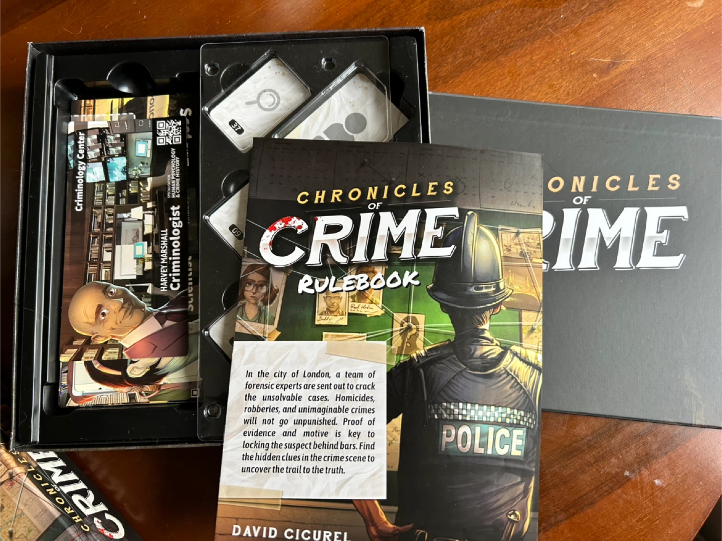 Chronicles of Crime Cooperative Board Game - photo 2