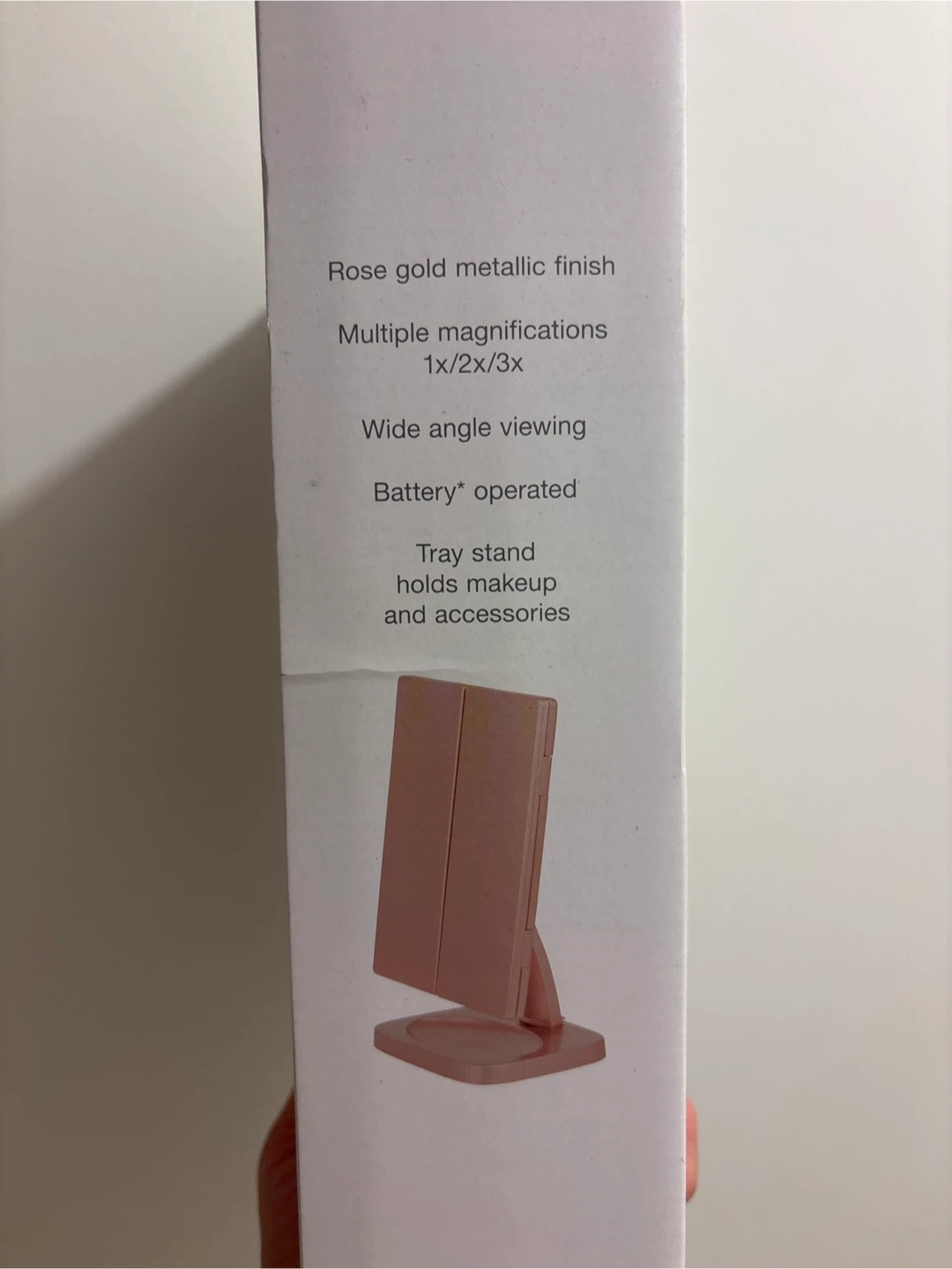 Conair True Glow Lighted Makeup Mirror - Rose Gold - photo 3