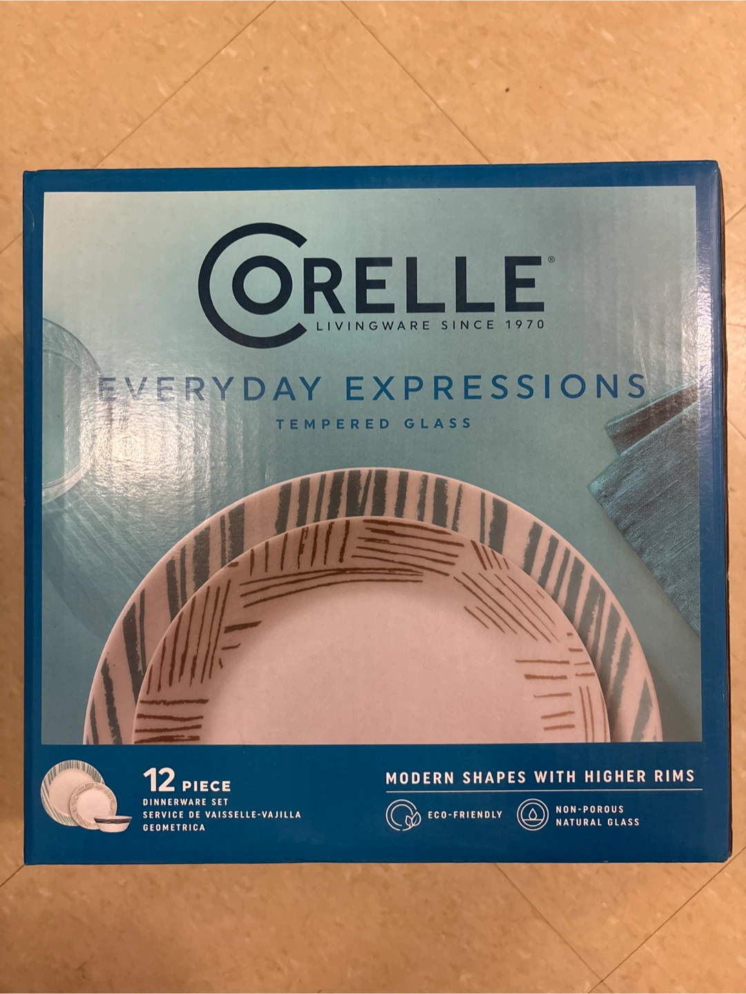 Corelle Everyday Expressions 12-Piece Dinnerware Set