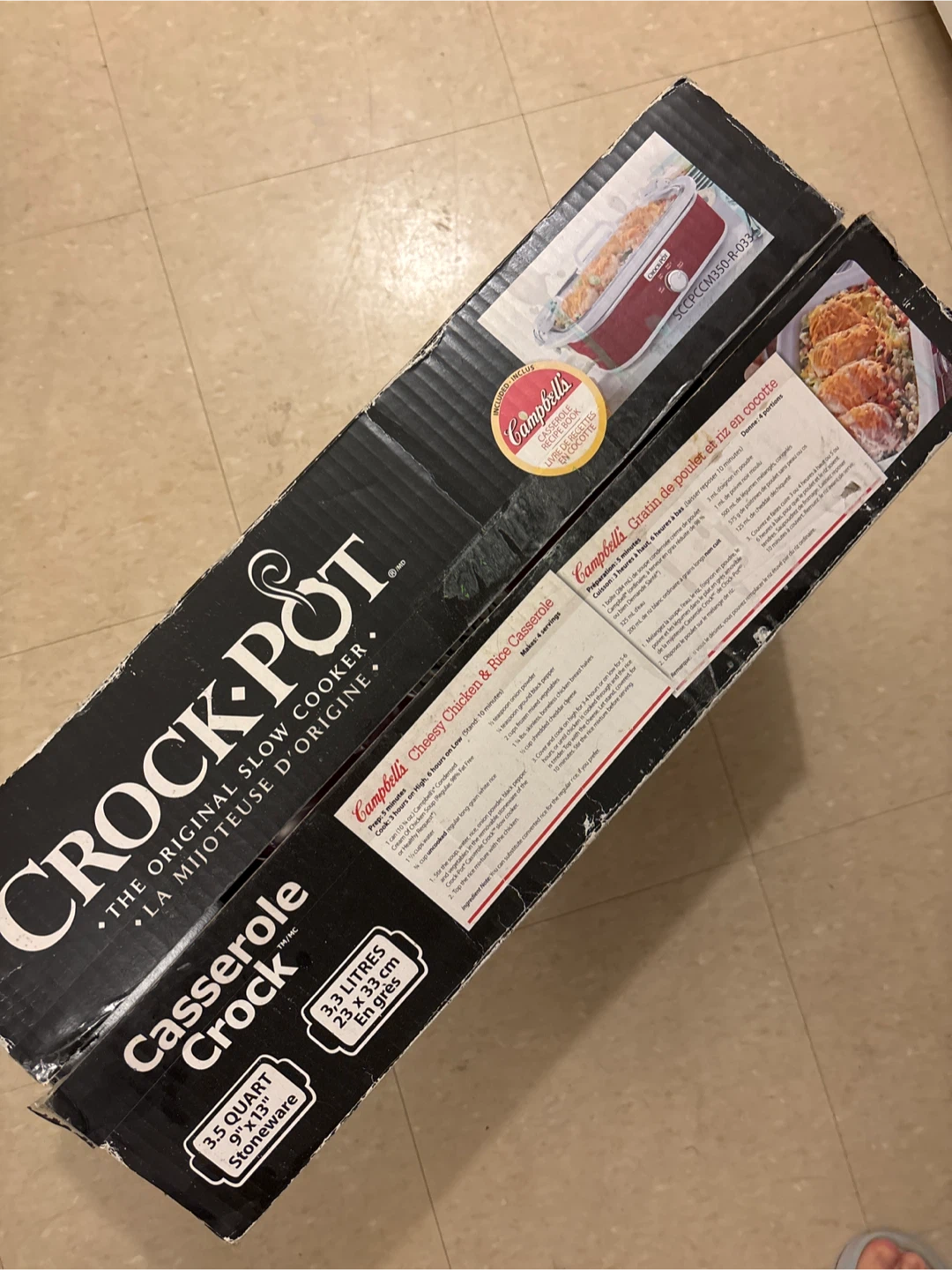 Crock-Pot Casserole Crock 3.5 Quart - Red - photo 5
