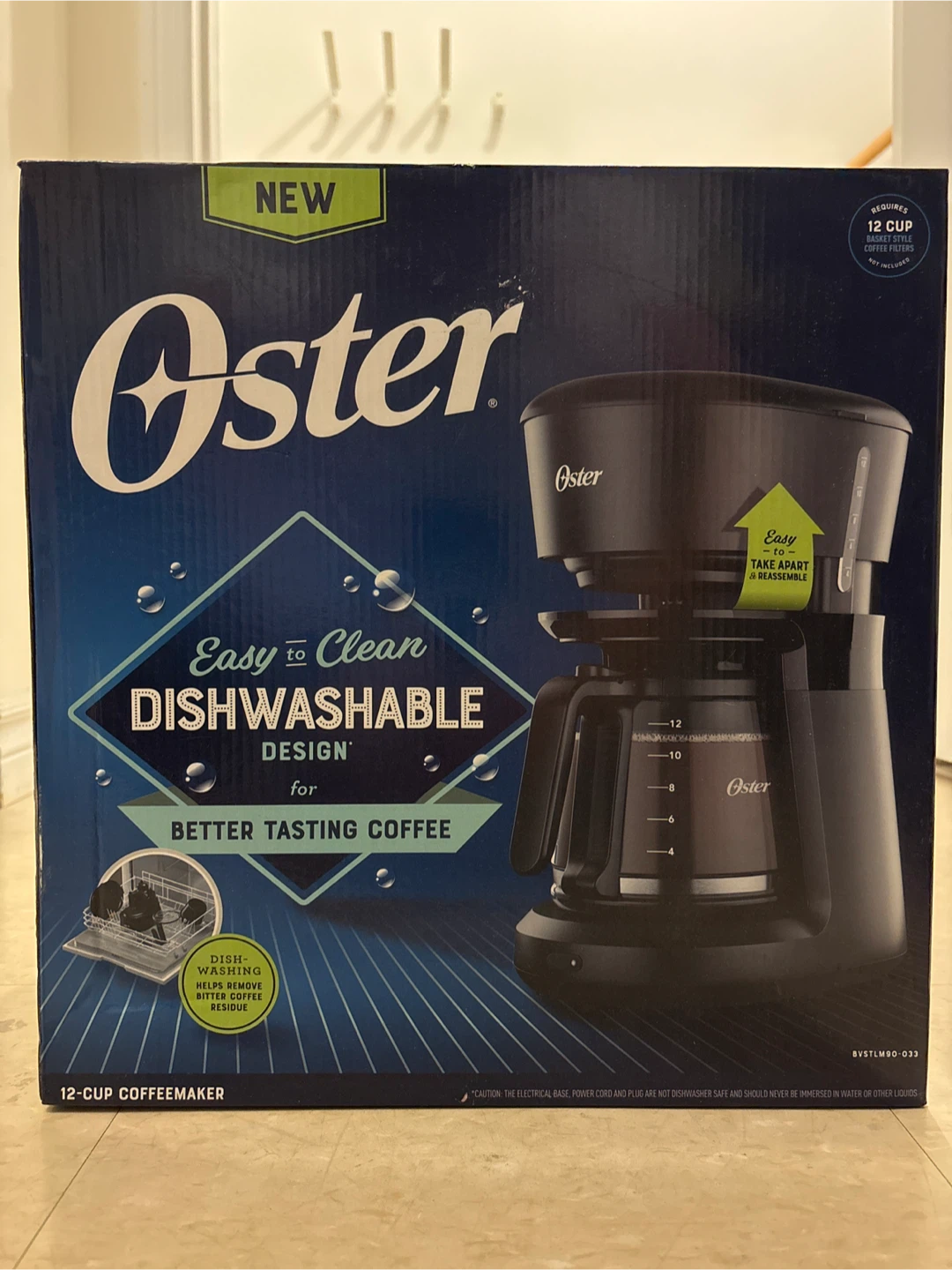 New Oster 12-Cup Coffeemaker