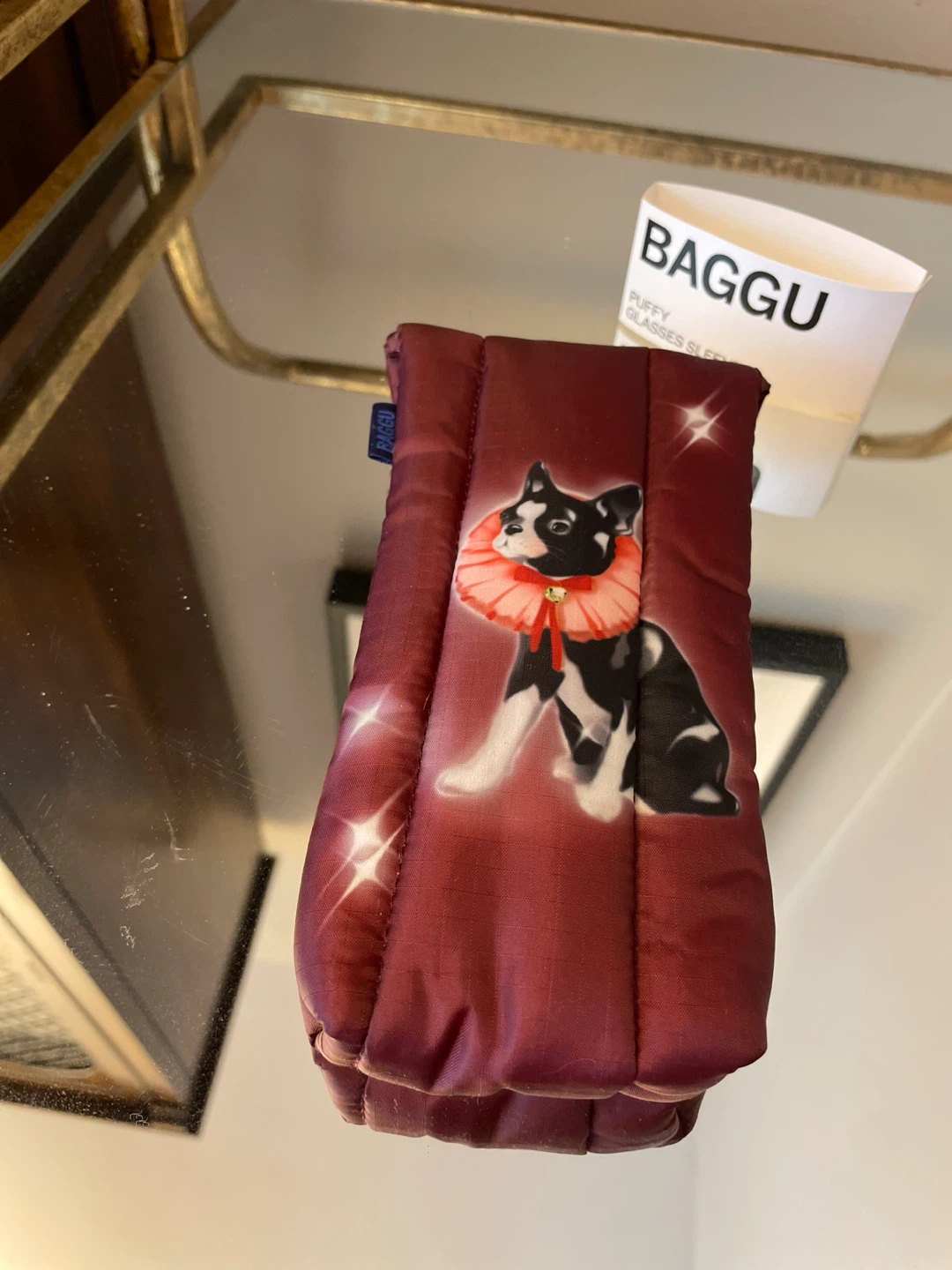 BAGGU Puffy Glasses Sleeve - Fancy Dogs NEW - photo 4