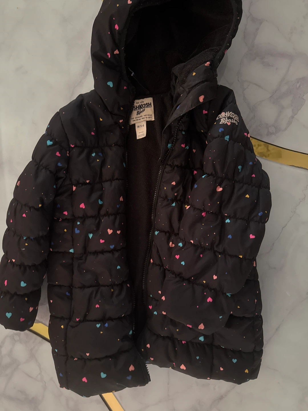 OshKosh B'gosh Puffer Jacket - Size M/5-6 - photo 3