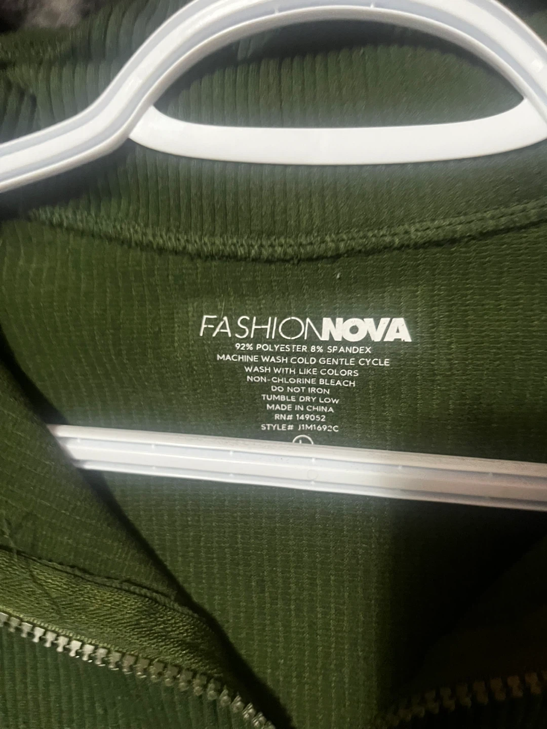 Fashion Nova Olive Green Jumpsuit - photo 3
