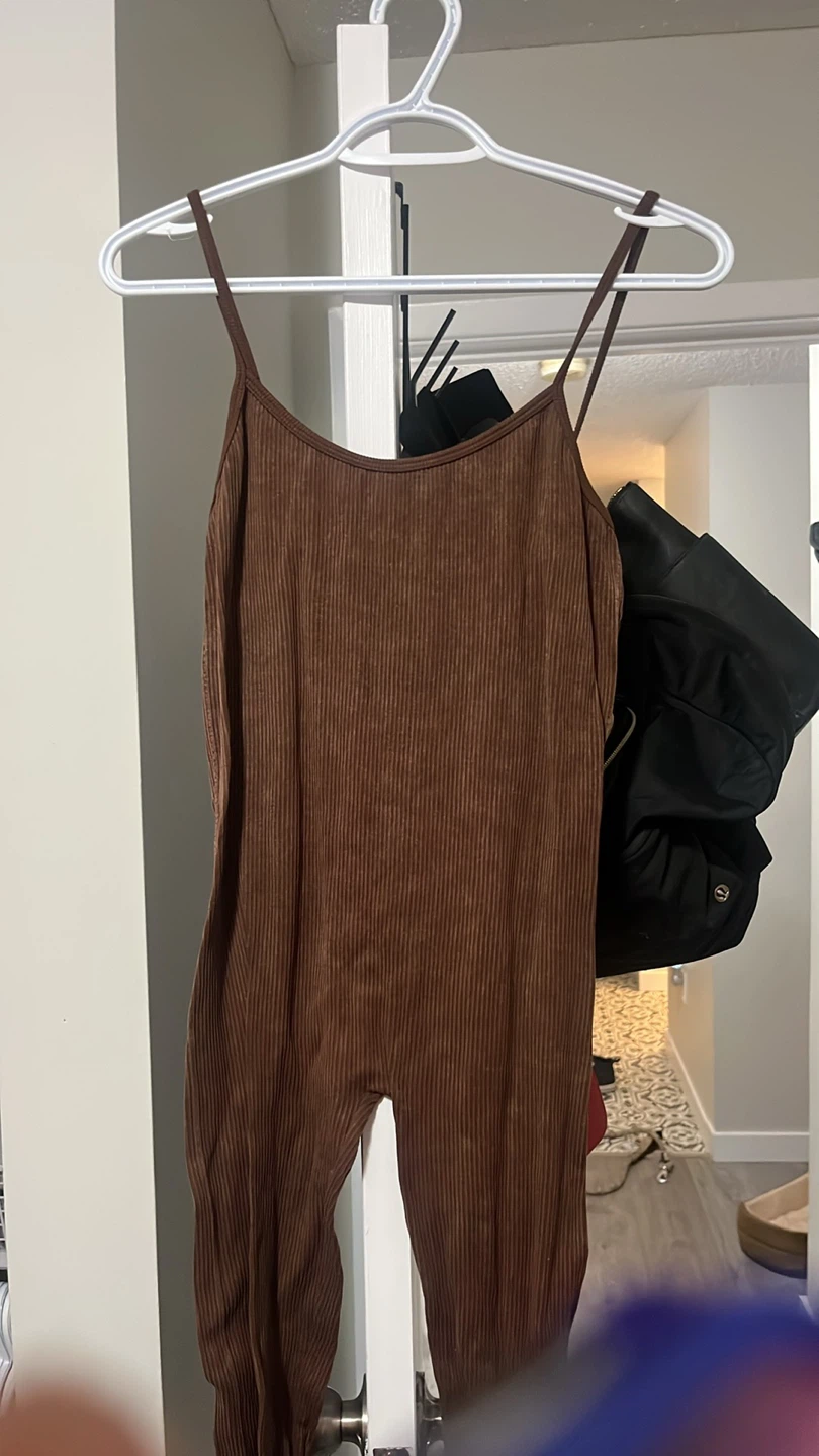 Forever 21 Brown Romper - Size l/XL