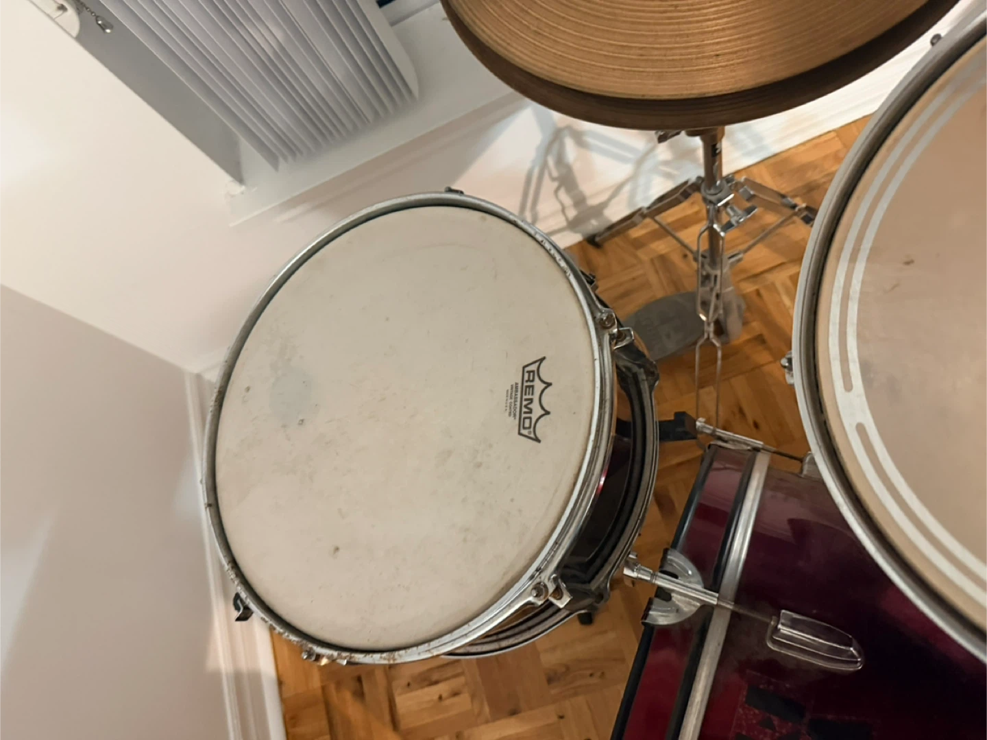 CB Drums Set with Sabian AA Medium Thin Crash 16" - photo 4