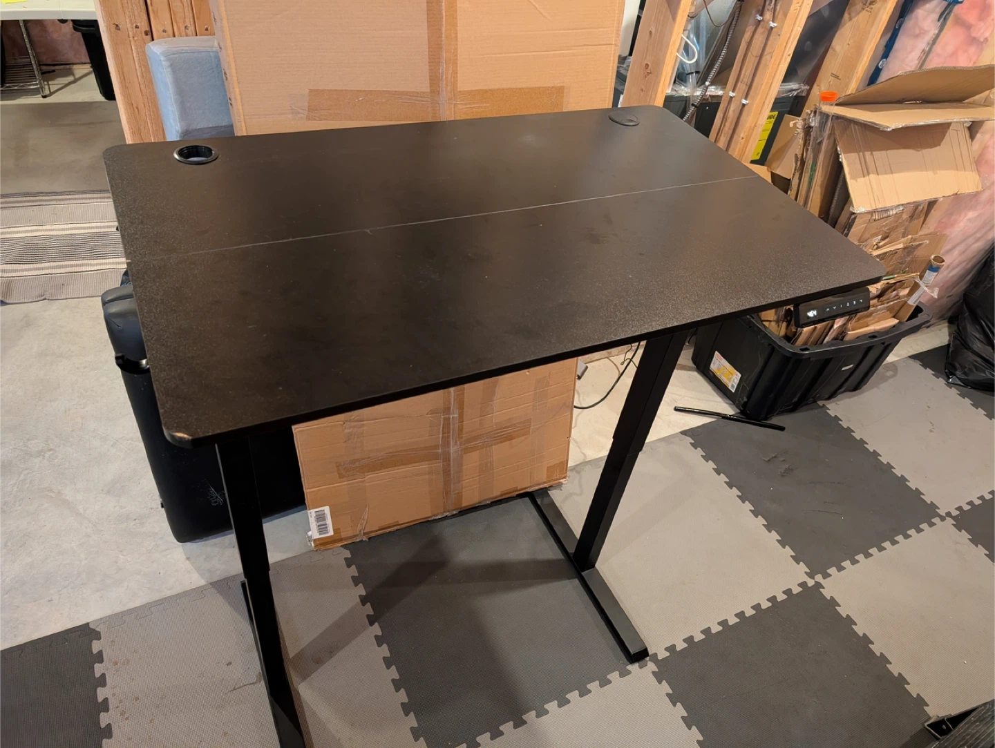 Black Standing Desk - photo 3