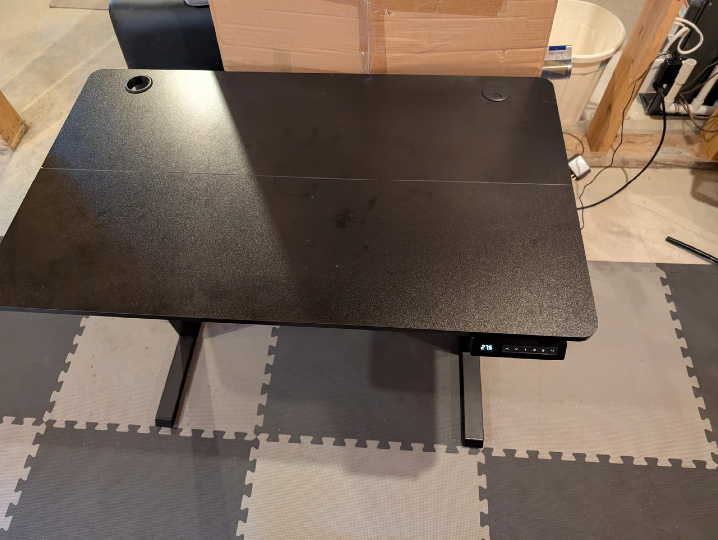 Black Standing Desk - photo 2