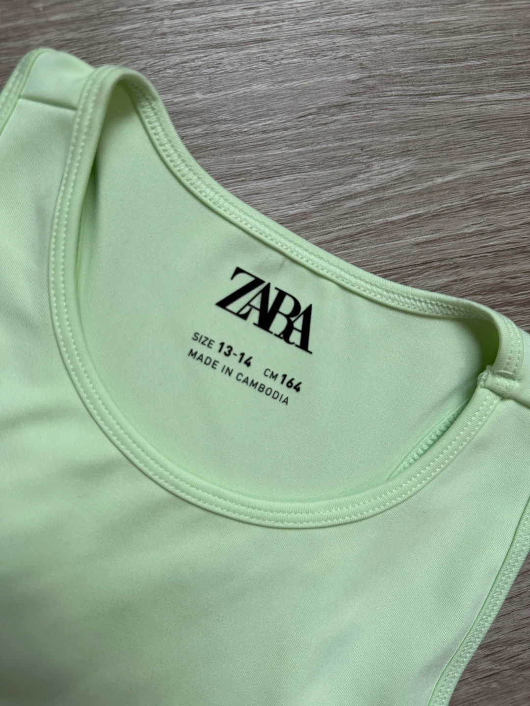 Zara Girls' Active Tank Top - Size 13-14 - photo 2
