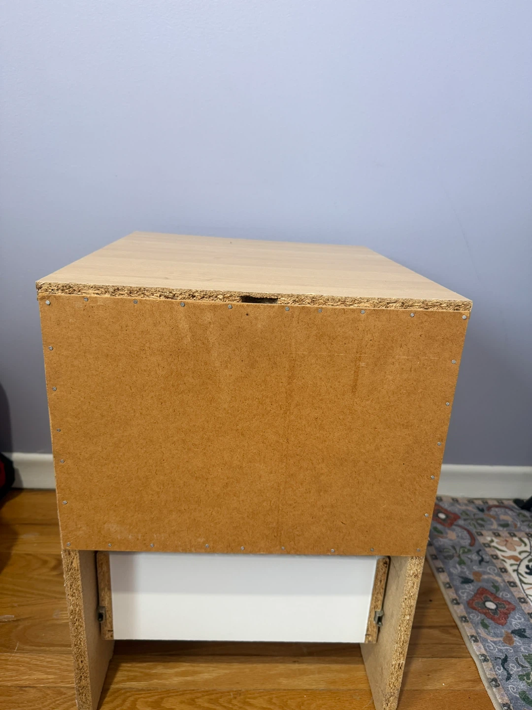 Wooden 2-Drawer Side Table - photo 5