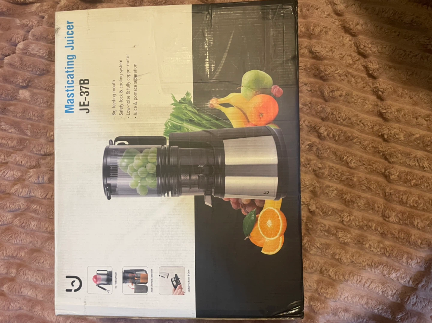 Masticating Cold Pressed Juicer JE-37B