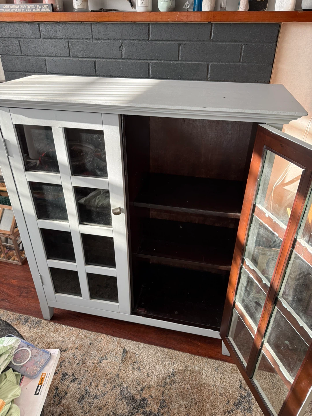 Baby blue Display Cabinet - photo 3
