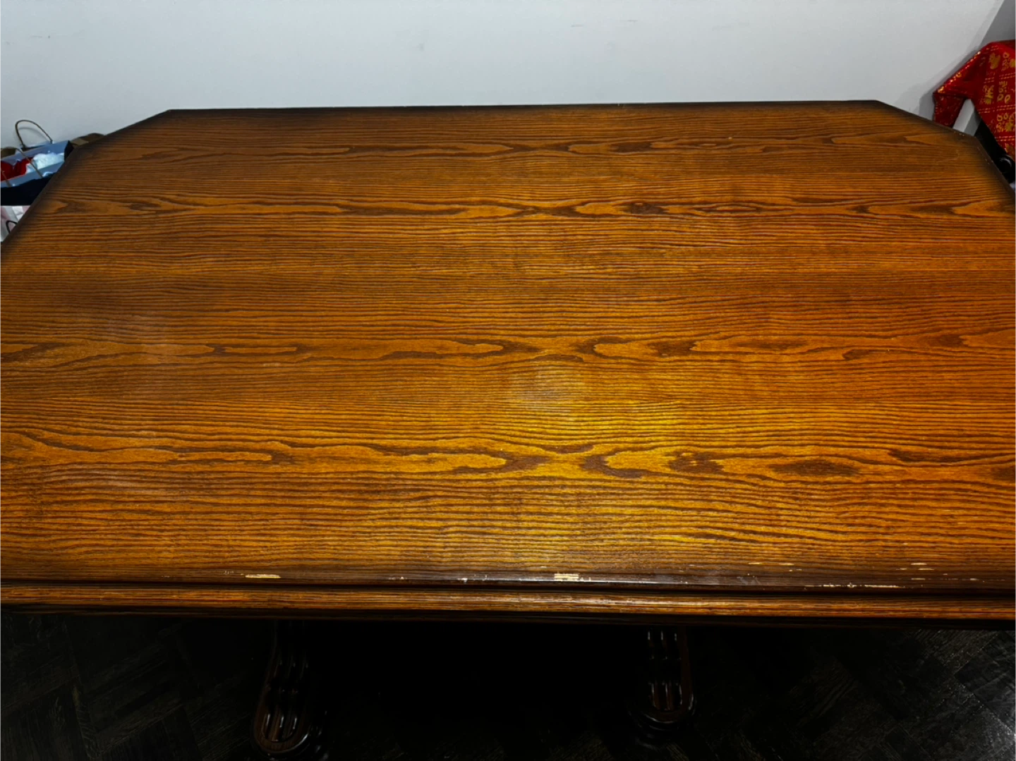 Wooden Dining Table with 4 Chairs - photo 2