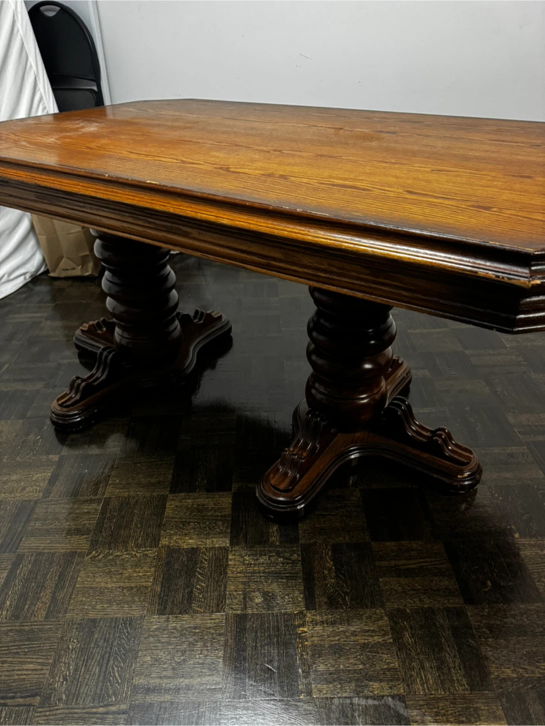 Wooden Dining Table with 4 Chairs - photo 3