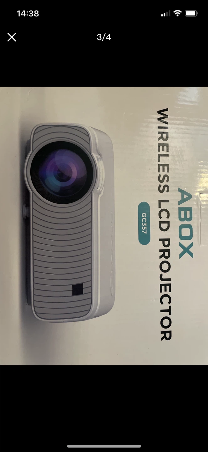 New ABOX GC357 Wireless LCD Projector