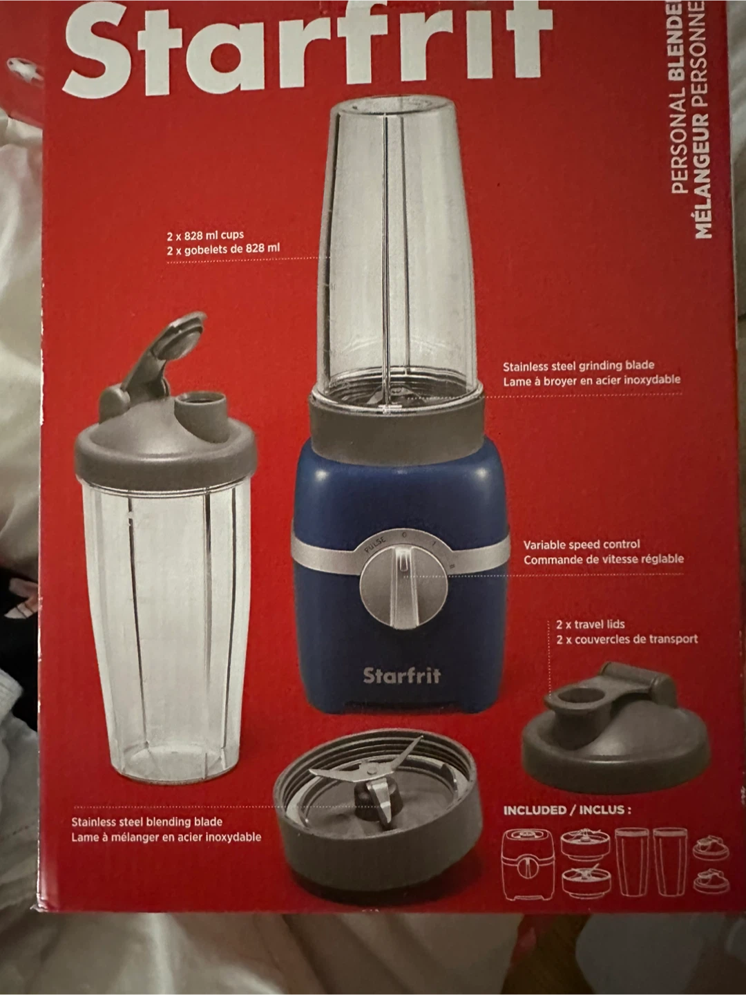 Starfrit Personal Blender - Like New! - photo 3