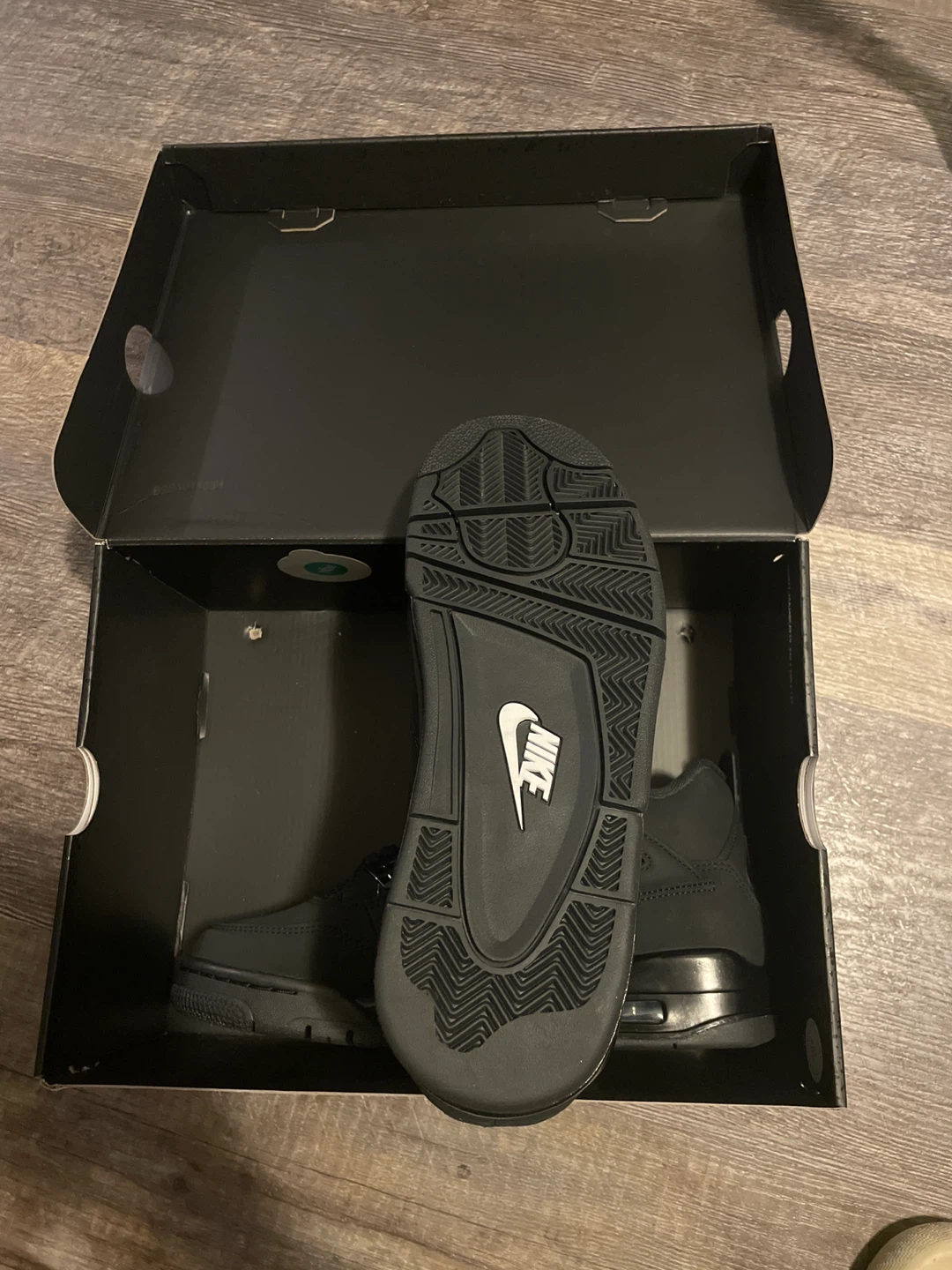 Nike Air Jordan 4 Retro Black Cat Size 10 - photo 3