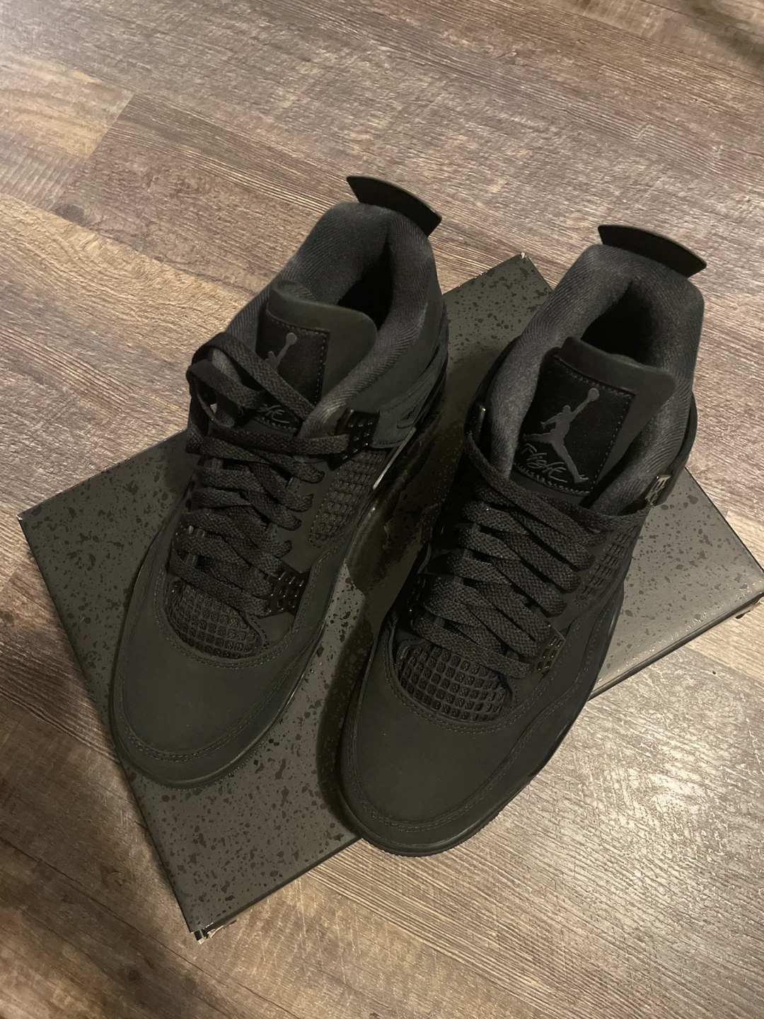 Nike Air Jordan 4 Retro Black Cat Size 10 - photo 4
