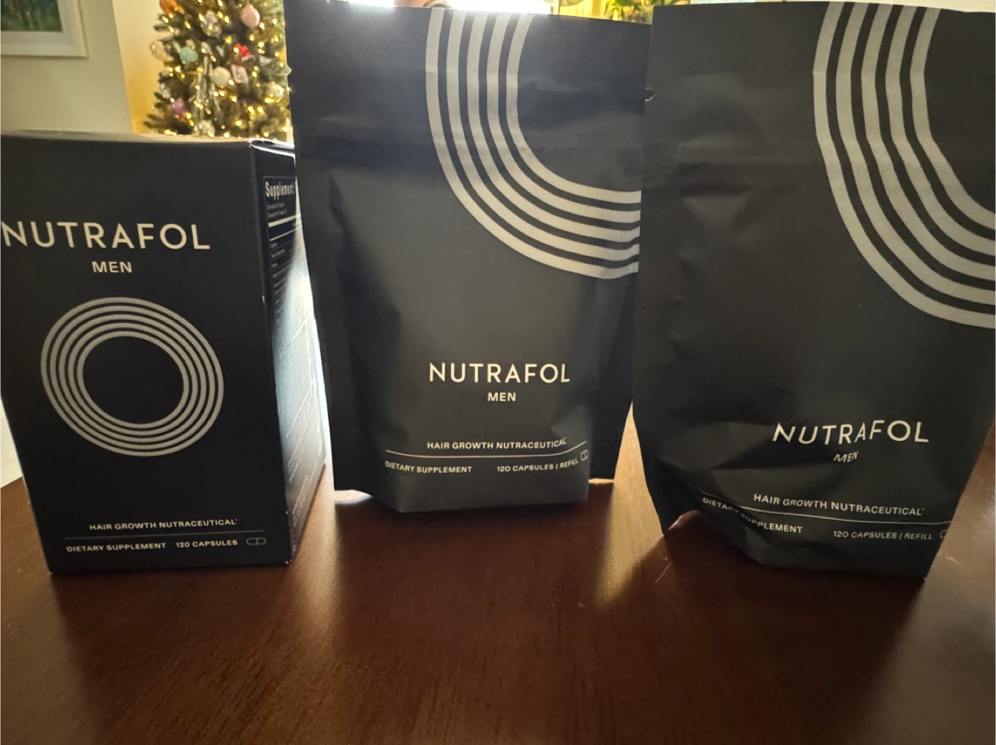 Nutrafol Men Hair Growth Nutraceutical 360 Capsules