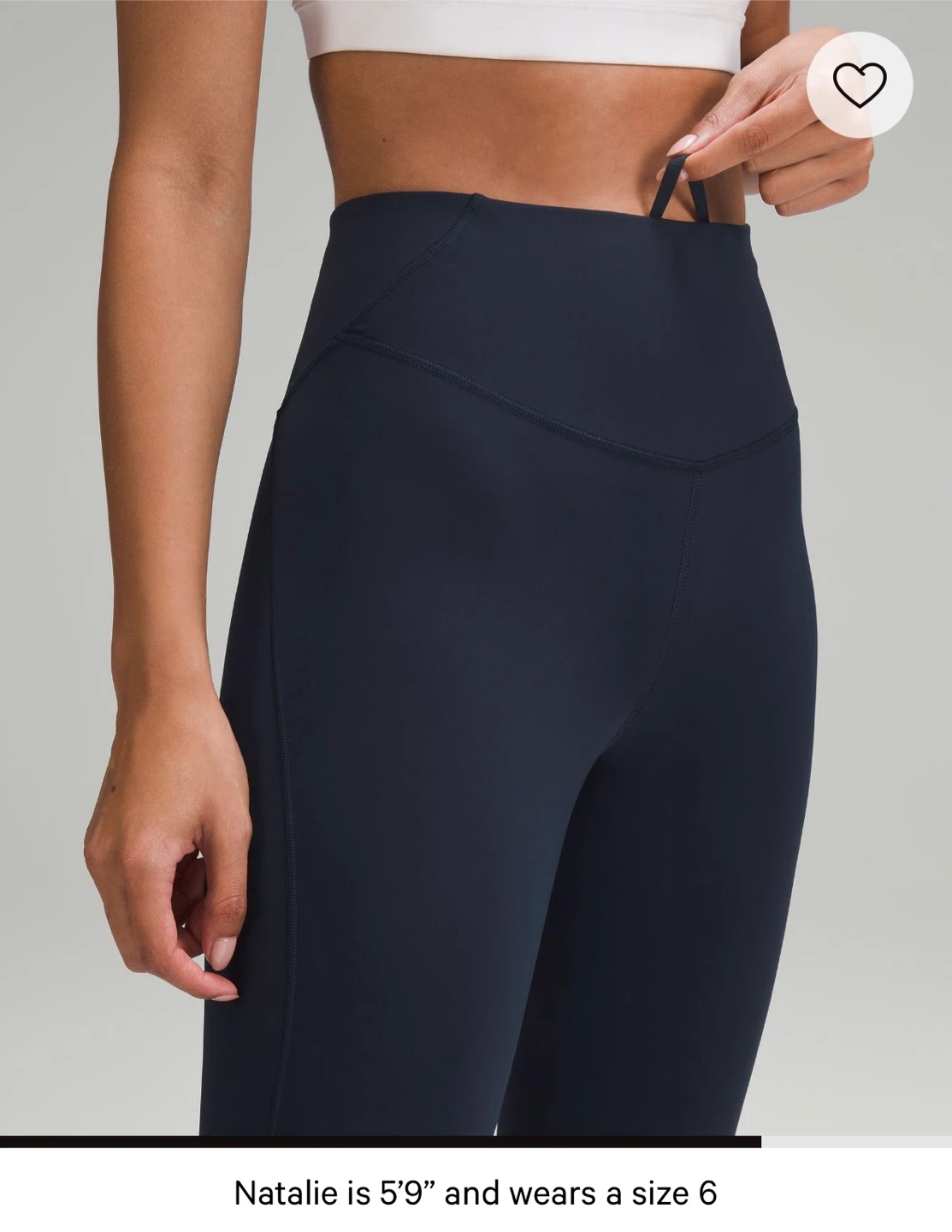 Lululemon Base Pace Leggings 25” Size 10 - photo 3